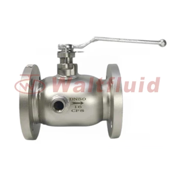 Full Jacketed 2-Way Flanged Floating Ball Valve