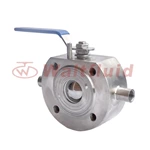 Factory Sales Wafer Thin Type Jacketed Valve Ball Valve