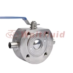 Factory Sales Wafer Thin Type Jacketed Valve Ball Valve