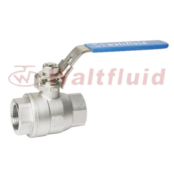 The Line Connecting The Two Vertical Balls Is The Pipeline Direction Line Controlled By The Stainless Steel Two-piece Ball Valve